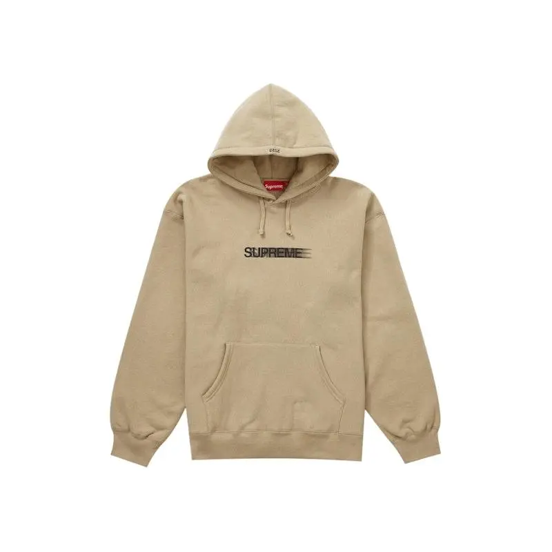 Supreme Men's Motion Logo Hooded Sweatshirt (SS23) Dark Tan, from StockX