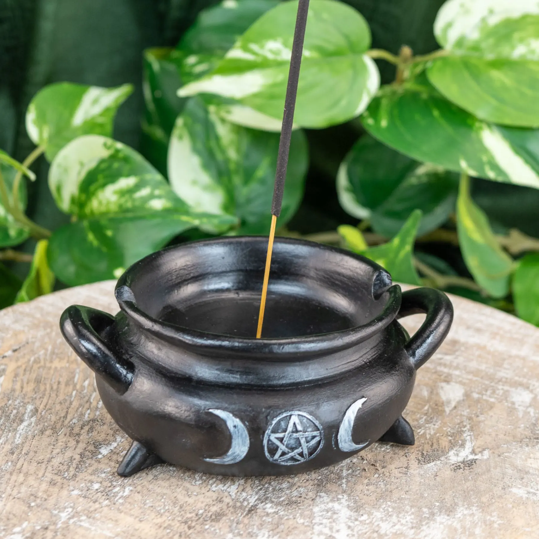 Down to Earth Cauldron Ashtray Incense Burner