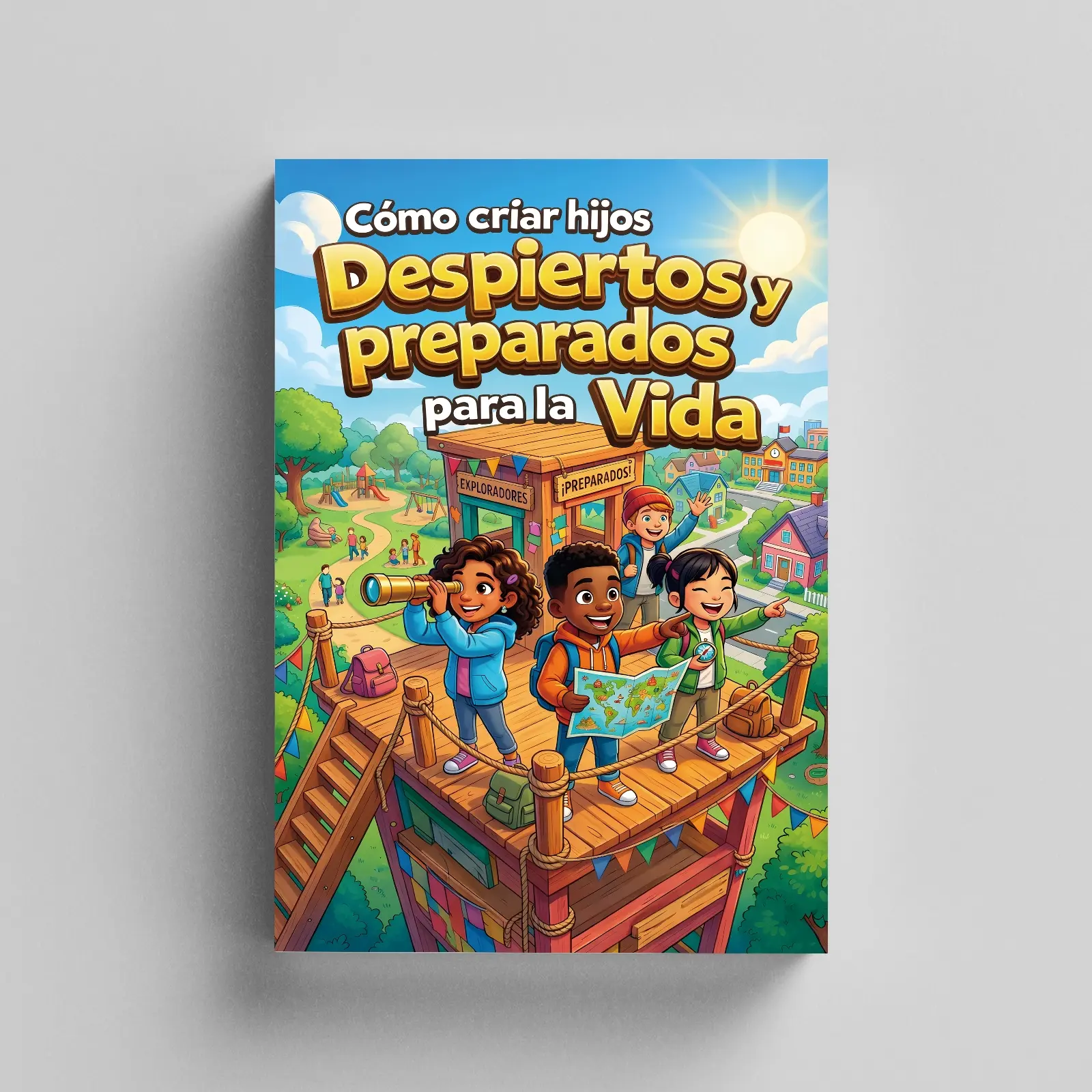 Cómo Criar Hijos Despiertos y Preparados para la Vida: Parenting Guide to Raising Smart, Resilient, Happy Children with Positive Discipline, Emotional Intelligence and Life Skills