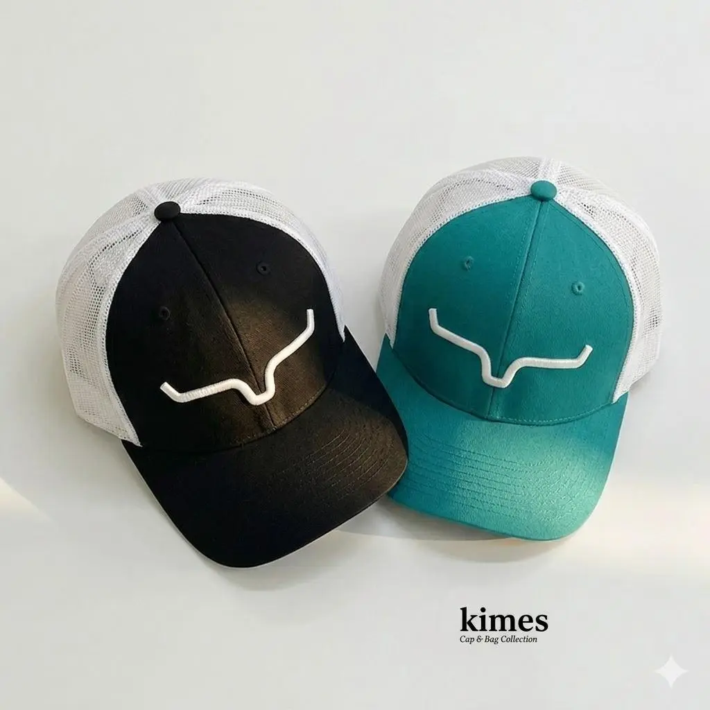 Kimes Ranch Weekly Upgrade 110 Snapback Hat - Ultra Trend Western Cap with 3D Embroidered Horns