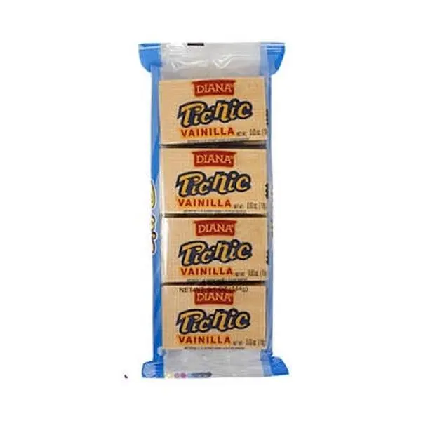 3 Pic•Nic Vanilla sugar wafers - 8 bars 3 Pic•Nic Vanilla sugar wafers - 8 bars