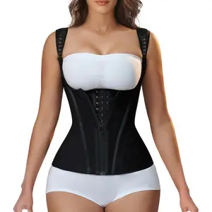 YIANNA Waist Trainer for Women for Tummy bridle Sports Workout Hourglass Vest Waist Cincher with Adjustable Shoulder Strap SpringStatements