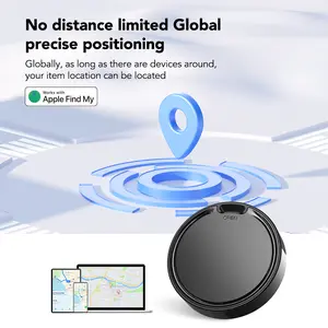 GPS Tracker for Car, Trucks, Loved Ones, GPS Tracker Device for Kids &  Pets Dog Cat, Mini Hidden Tracking Device - No Monthly Fee - Waterproof Magnetic Case - Global Real-Time Locator Anti-Lost Removable Battery Tracker, compatible with Android & Apple