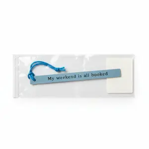 Luxury Slim Leather Bookmark Collection