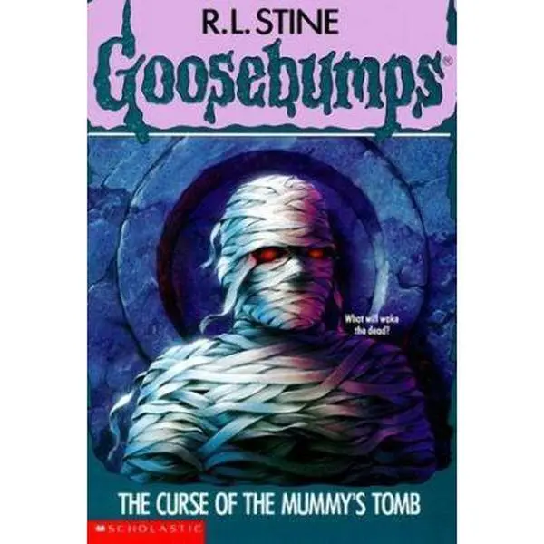 Used Book - The Curse of the Mummy's Tomb (Goosebumps) by R. L. Stine, English Paperback for Children