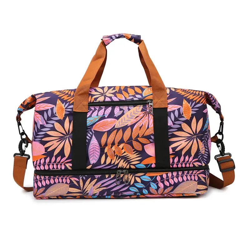 Vibrant Carry-Along Travel Bag