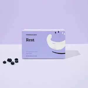 Rest Self Heating Warm Compresses  - Self Heating Eye Masks, Heated Eye Mask, Dry Eye Relief, Travel-friendly, Moisturizing, Hydrating