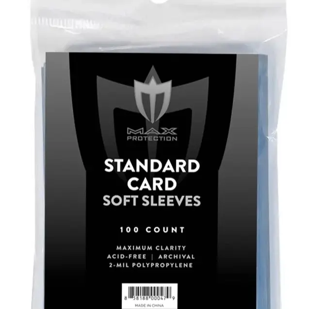 Max protection  card sleeve penny sleeves 100pcs