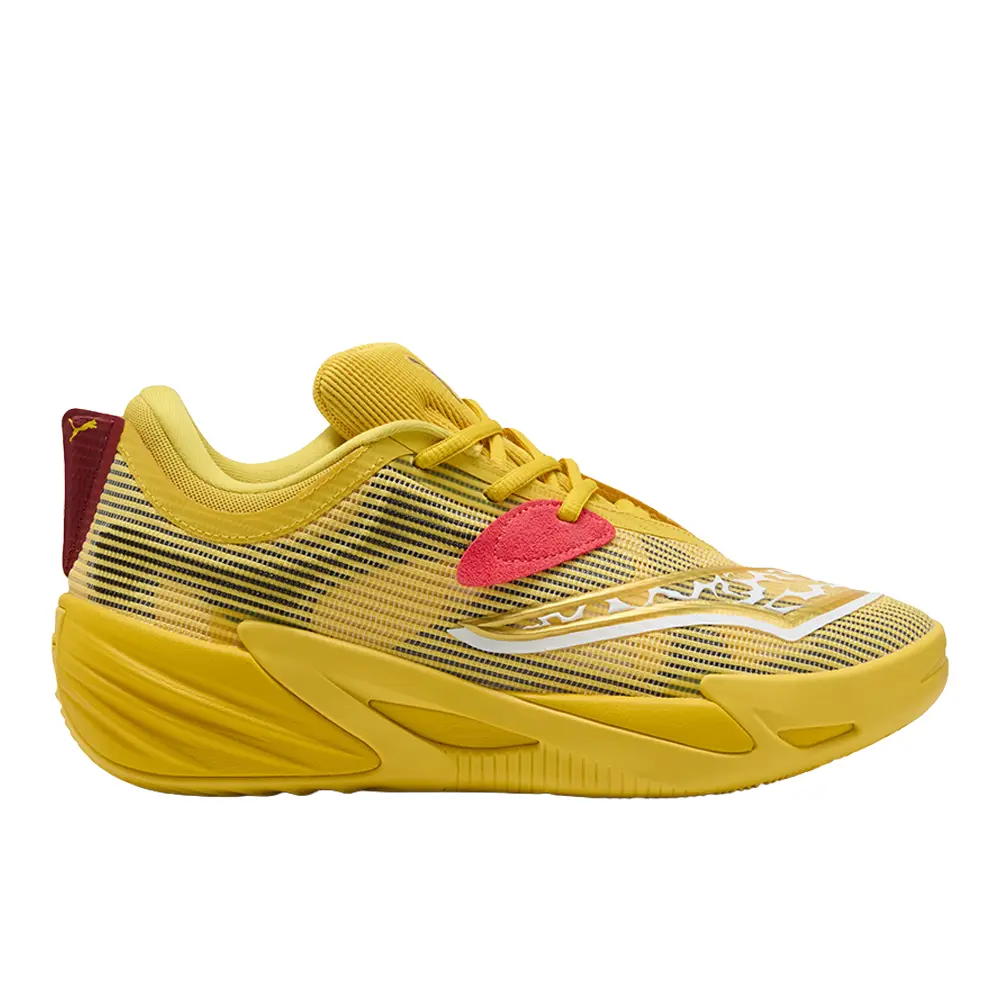 PUMA Mens X Pokemon All-Pro Nitro 2 Pikachu Basketball Sneakers Shoes - Yellow