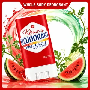 Watermelon Scent Deodorant Stick, 24-Hour Odor Control, Lightweight Non-Sticky, Skin-Friendly, Ideal for Workouts, Daily Use, Summer Essential