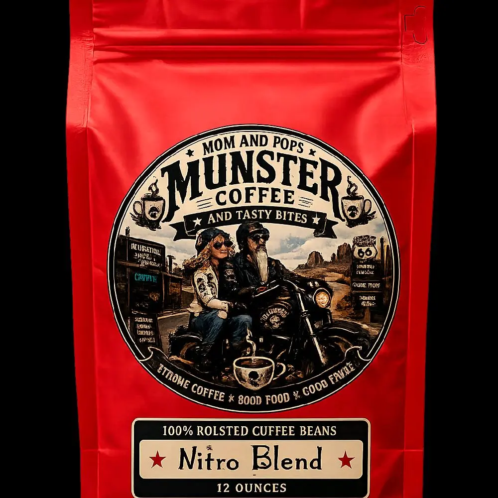 Munster Nitro Blend Coffee Beverage - Energizing Morning Drink