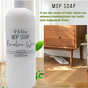 R&W Co. Highly Scented mop soap  (Concentrated Formula) Multi-Surface Concentrated Cleaning Solution Deodorizing Floor CleanerMop Soap for Floor Cleaning Multi-Surface Bathroom Kitchen Cleaner All-Purpose Floor Mopping Soap