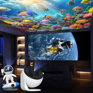 Galaxy Star Projector Night Light Disc, Starry Sky Projector, Realistic Galaxy Pattern Film Disc, High-Definition Projection Disc Set (6 discs), does not include projector