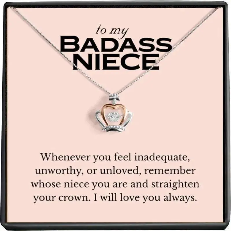 To My Badass Niece Necklace To My Badass Niece Necklace