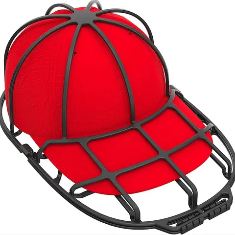 Baseball Cap Washer Frame Cage - Laundry Accessory for Washing Machine, Hat Cleaning Protector Holder, Home Supplies Laundry Accessory