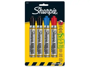 Sanford Sharpie King-Size Permanent Markers