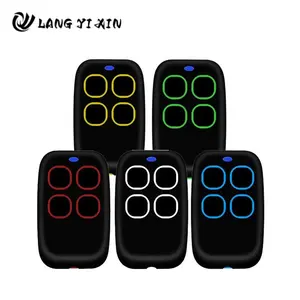 Garage Door Remote Control Multi-Frequency 280-868mhz Electric Gate Transmitter, Lithium Button Cell Battery, Abs Enclosure, Model Xinghao Hfy-Kg07