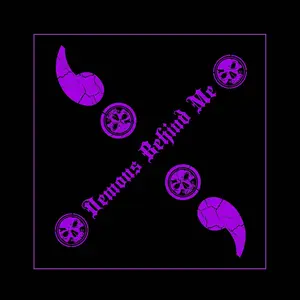 Purple Semicolon Bandana