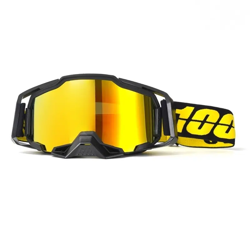 Motorcycle Motocross Goggles Glasses, Motorbike Windproof & Impact-Resistant Eyewear, Protective Gear, Ideal for MTB Atv & Off-Road Riding Adventures, Dirt Bike Goggles, Outdoor Riding Goggles