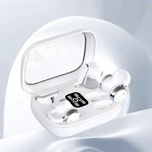 Active Noise Canceling Wireless Pod-Style In-Ear Headphones, AI Capabilities, Bluetooth Audio, Cableless Design, Chargeable Case, Built-In Mic, Ultra-Long Battery, Secure Fit for Gym & Home Office, Compatible with Phones & Tablets (ANC Wireless Model), Ac