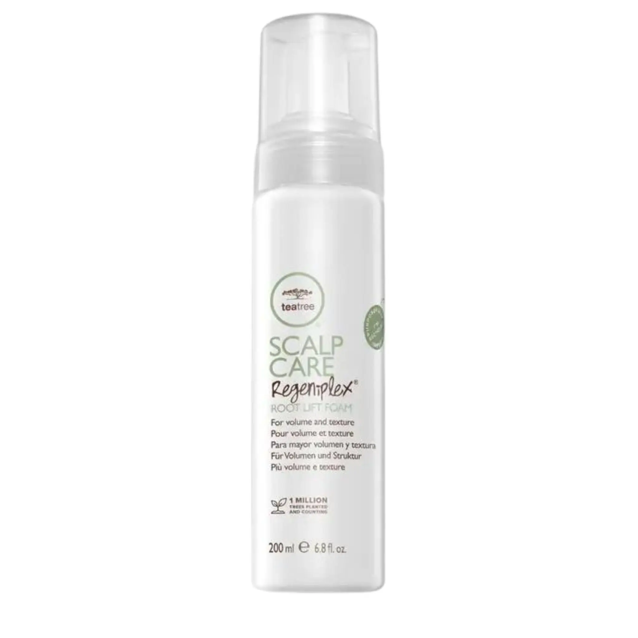 Paul Mitchell Root Lift Foaming Mousse, Volumizing Liquid-to-Foam for Fine Hair with Turmeric & Ginseng, Uplifting Citrus Scent, Youth, Basil, Unisex, Any, Recycled Bottle, Citrus Aroma