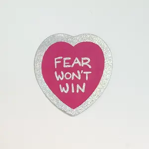 Fear Won’t Win sticker