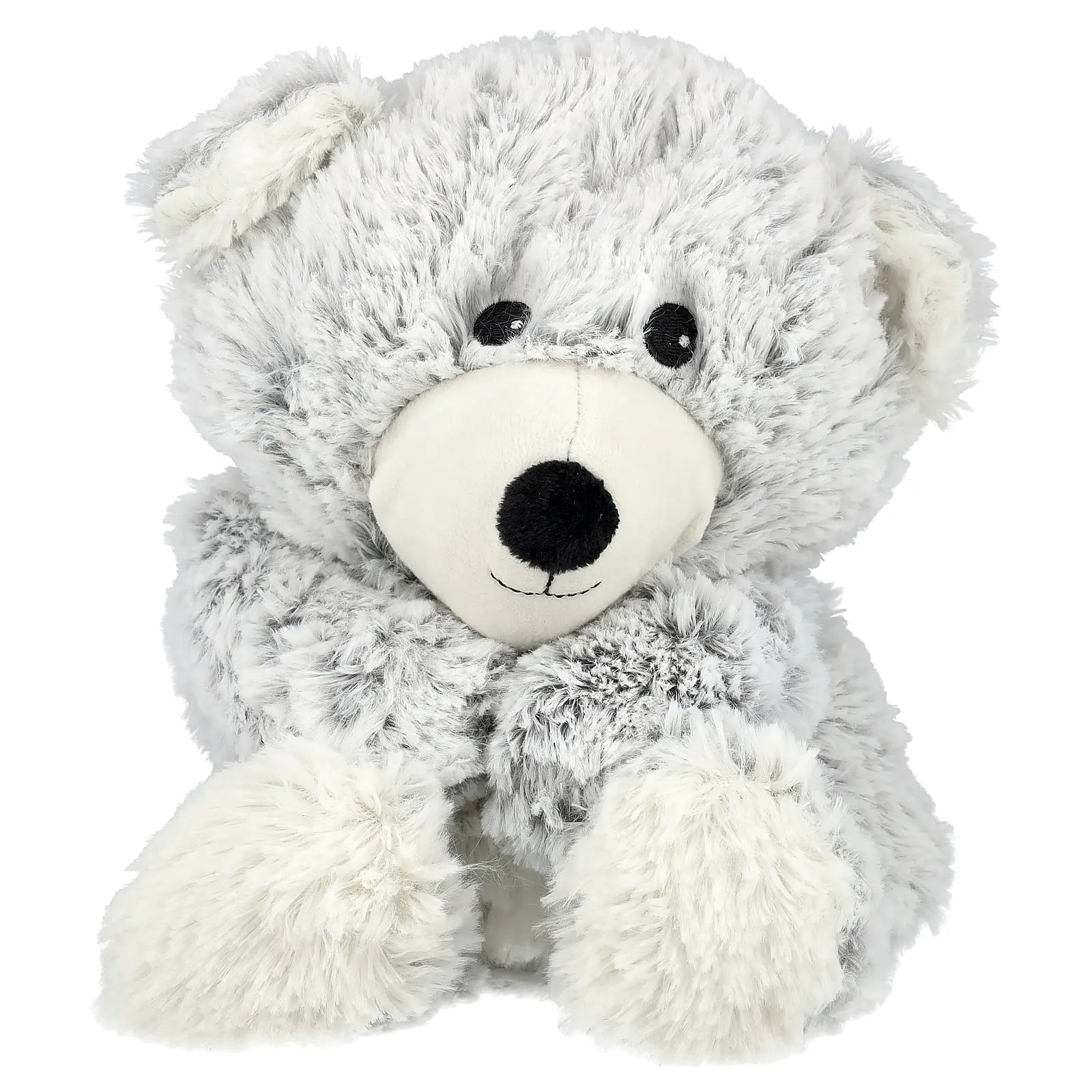 Warmies Weighted Soft Plush, Bear, Gray, 1 Plush