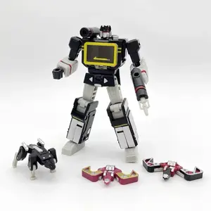 Small scale  Robot Soundwave shockwave Buzzsaw Laserbeak robotic dog Action Figure Collection Robot