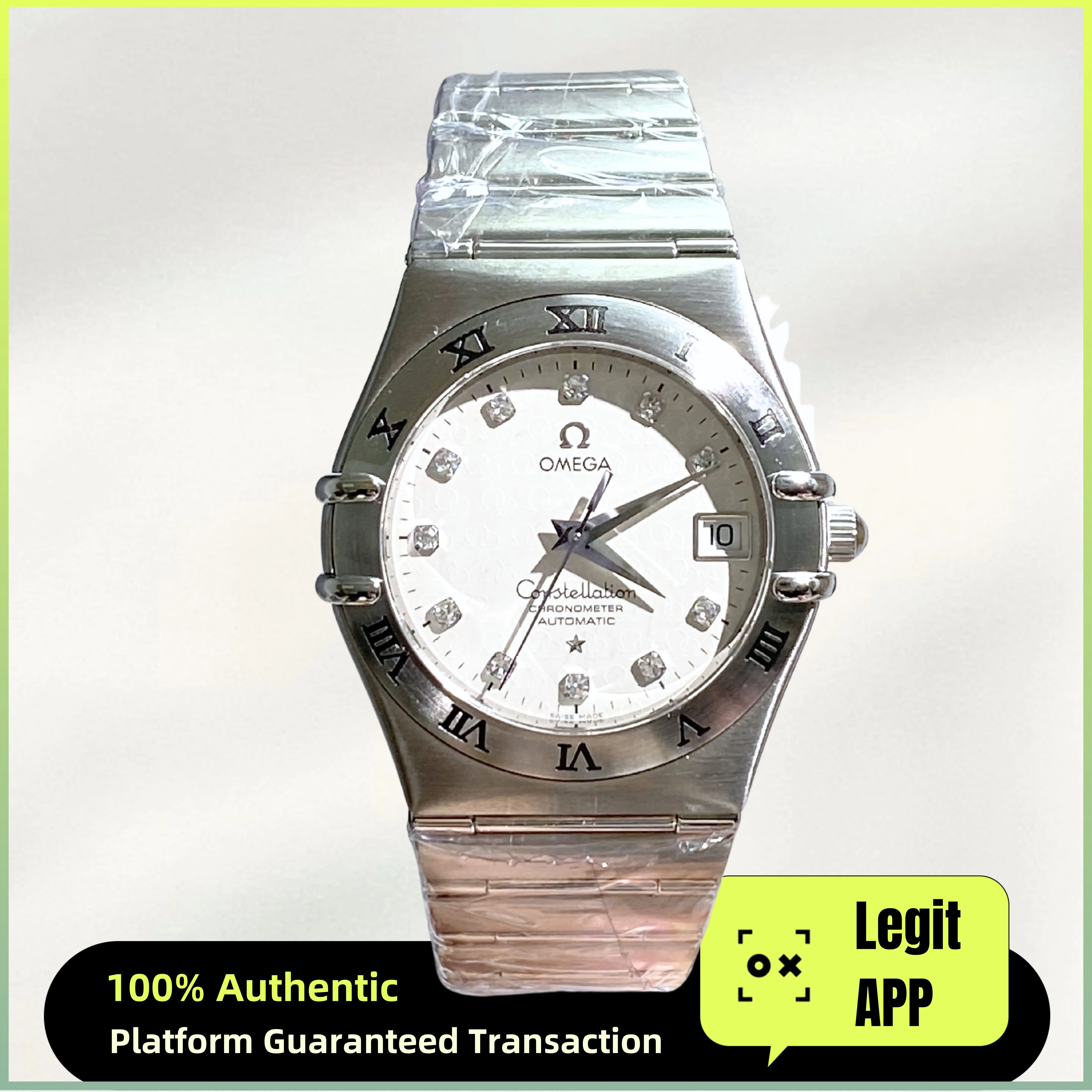 Omega Constellation 35mm Stainless Steel Automatic “50th Anniversery” Watch 14685539