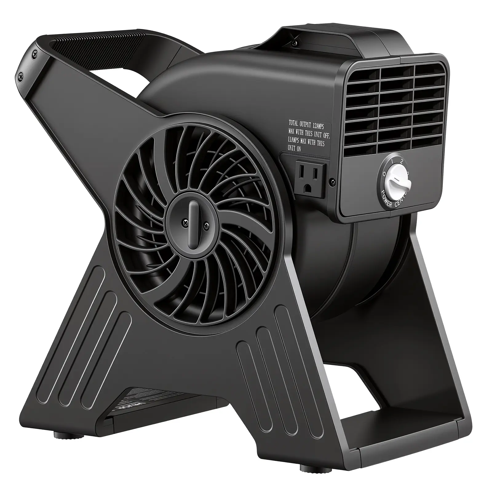 【summerfinds】VEVOR Blower Fan, 13 in Portable Utility Floor Fan, 300 CFM, 3 Speeds, Multi-Angle Airflow, Lightweight Portable High Velocity Air Mover, for Drying, Dehumidifying, Carpets, Air Circulation, Cooling, Portable Fan