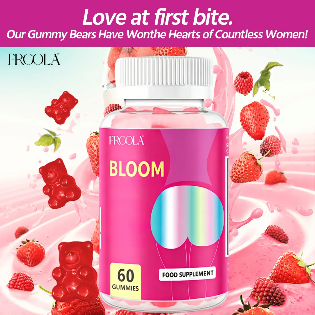 Frcola Women's Bloom Gummies supplement