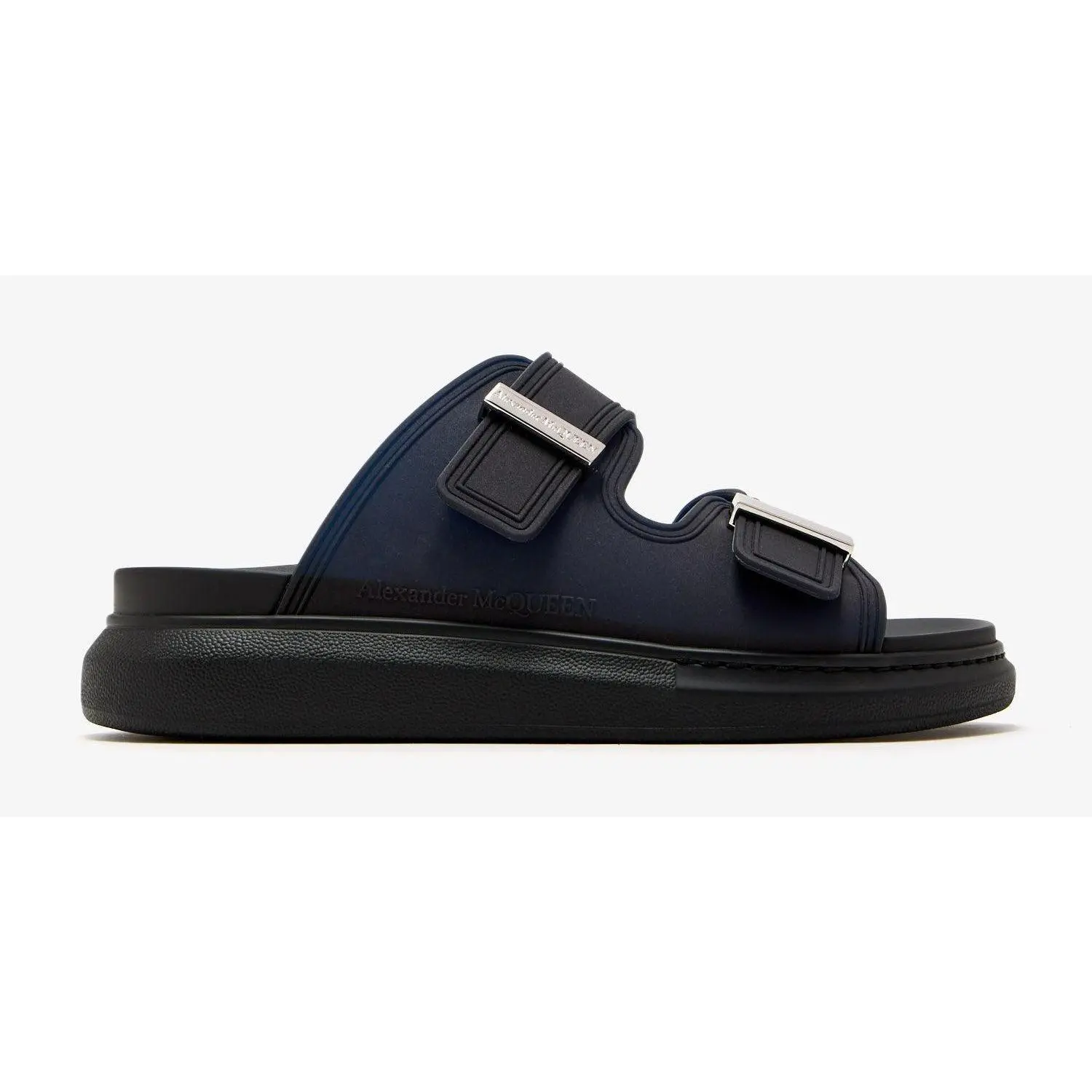 [663563W4Z51-4056] MENS ALEXANDER MCQUEEN SANDAL S.RUBBER HYBRID SLIDE