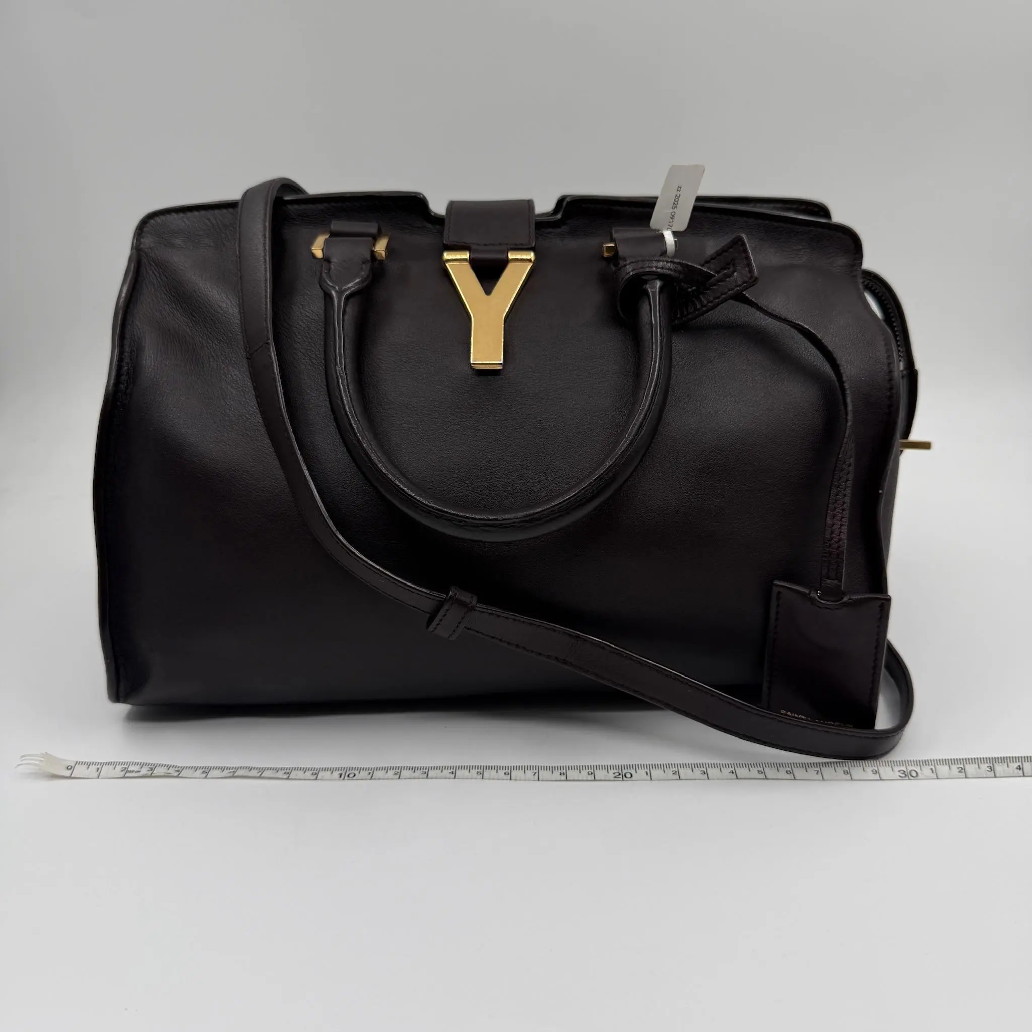 Pre-owned Yves Saint Laurent Leather Crossbody Bags Saint Laurent Ligne Y Cabas Chyc Top Handle Tote Bag Crossbody Handbag YSL320FEI