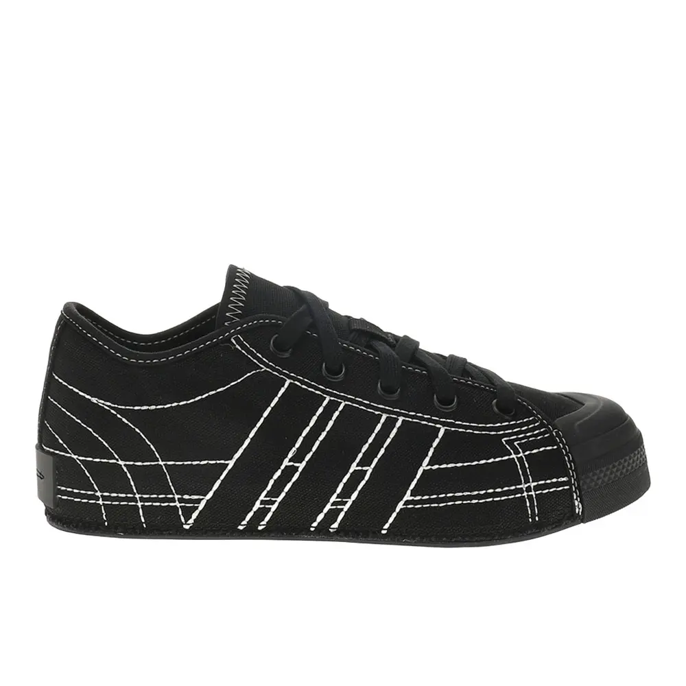 adidas Mens Y-3 Nizza Low Sneakers Shoes Casual - Black