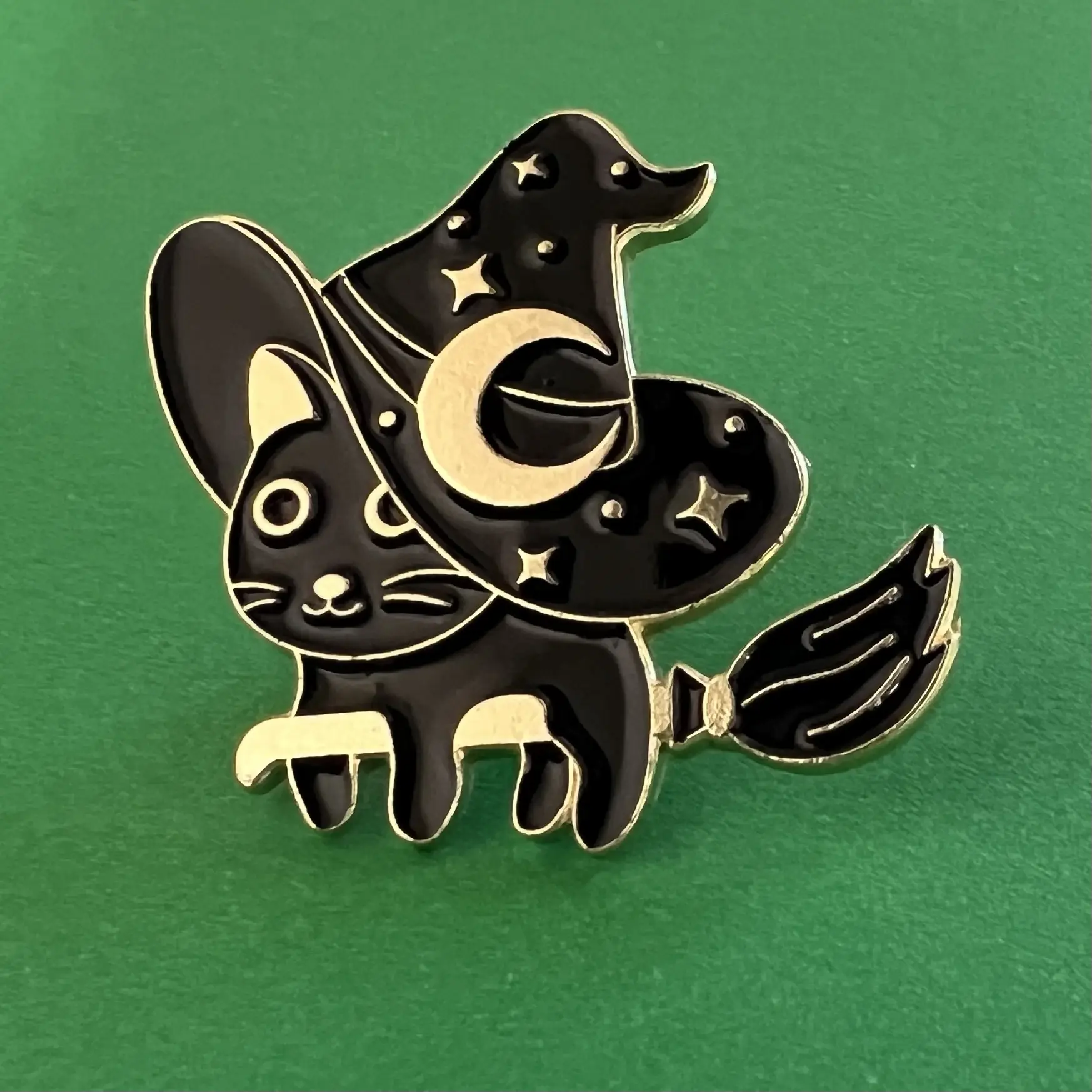 Witch Cat Pin