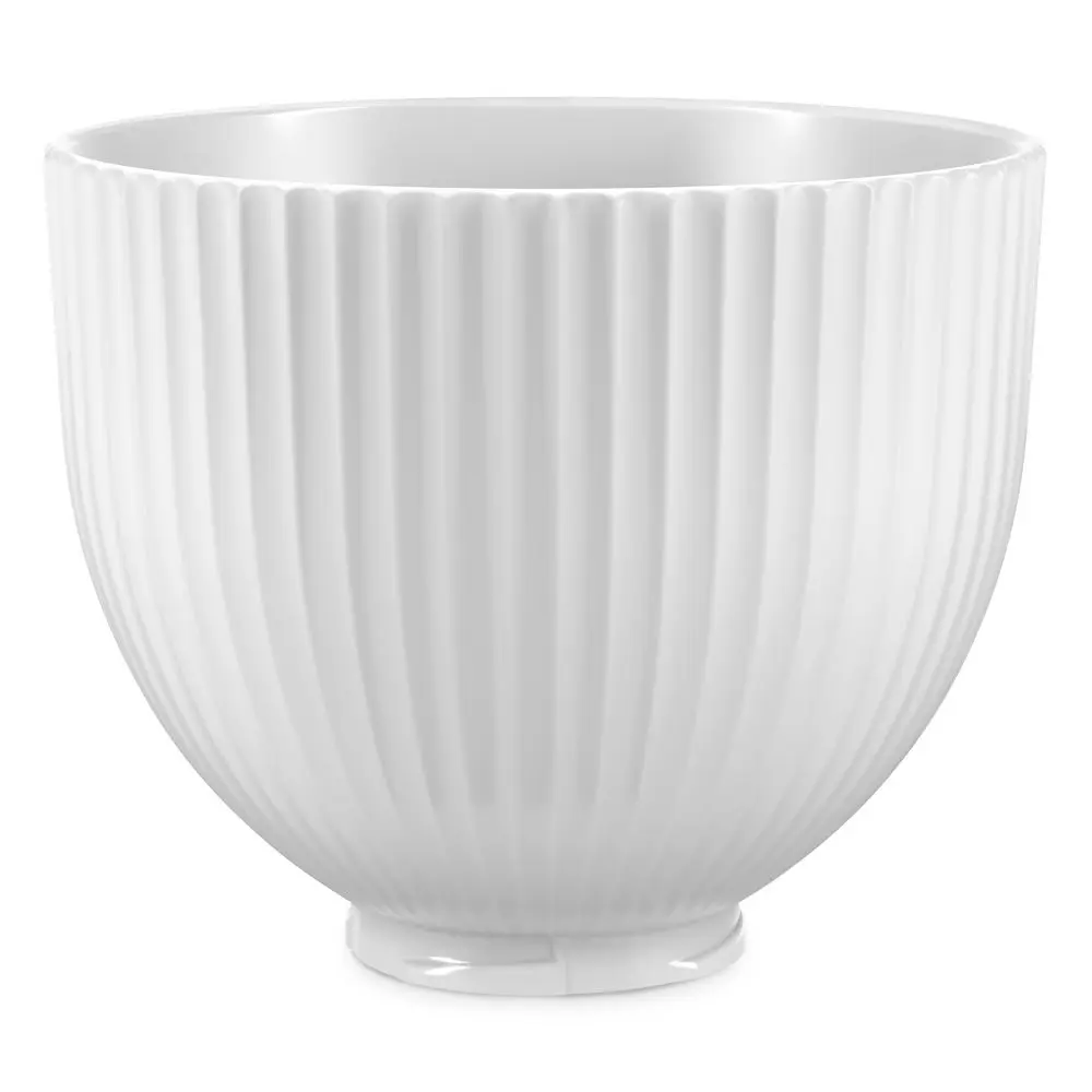 KitchenAid 5qt Classic Column Ceramic Bowl - Hearth & Hand with Magnolia: Dishwasher-Safe Stand Mixer Accessory