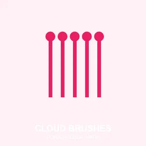 Cloud Makeup Brush Set - Soft Fluffy Powder Foundation Blush Cosmetic Brushes for Flawless Application