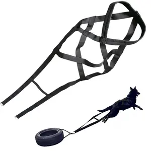 Professional Anti-Pull Dog Leash, Durable Training Rope for Walking, Chest & Back Exercise, Muscle Power, Sled Pulling, No Pull