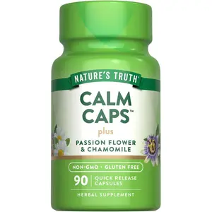 Calm Caps with Passion Flower & Chamomile