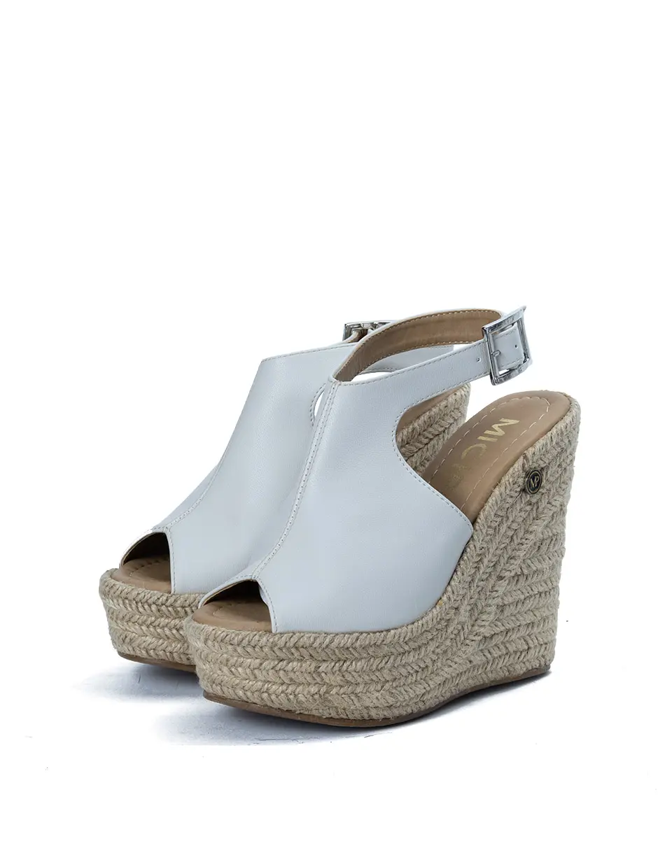 Women's Elegant Closed-Toe Linen Espadrille Wedge High Heels - Side Lacing, Adjustable Strap, Buckle Fastener, Slip-Resistant, Comfortable Casual Vacation Statement Shoes with Height Increase Solutions