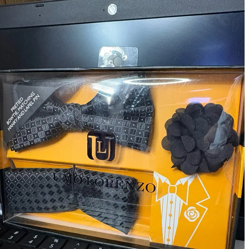 Men’s bow tie set