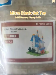 Neuschwanstein Castle Mini Building Blocks set