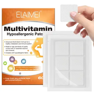 60pcs/120pcs Vitamin Patches, Vegan & Cruelty-Free, Daily Body Care, Allergy-Friendly, Apply on Skin or Arms, Anytime Use