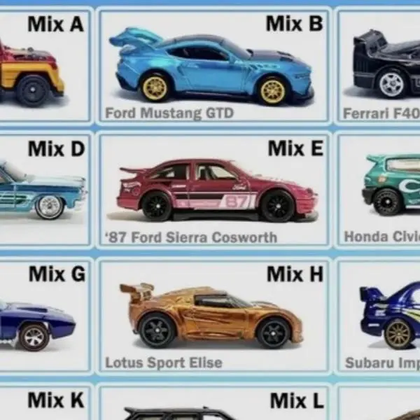 2026 Hot Wheels Super Treasure Hunt Diecast Model Cars - Diverse Specialized Lineup from Mix A to Mix Q Case Collectibles