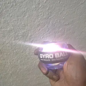 【D1】Wrist Strength Gyro Ball with Rope, Hand Grip Strength Training Ball for Muscle Training, Lightweight Design Fitness Equipment for Office, Travel, or Daily Exercise, A Thoughtful Gift Choice, Muscle Training Enhancement - tlq