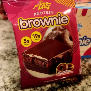 Product Review of Prime Bites Protein Brownie Variety Pack - 19g Protein and 5g Collagen Chocolate Dessert from R**9