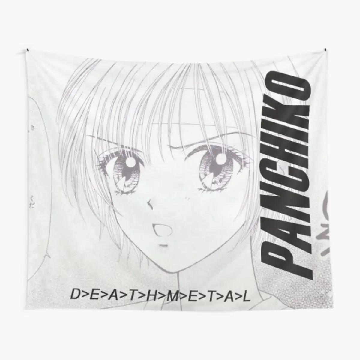 Panchiko DEATHMETAL Tapestry for Bedroom, College Dorm and Home Decor 60"x40", Funny Meme Wall Tapestries for Boy Girl Birthday Gifts
