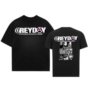 Retro Grey Day V3 Tour Shirt Rap Graphic Tee Unisex Fan Apparel