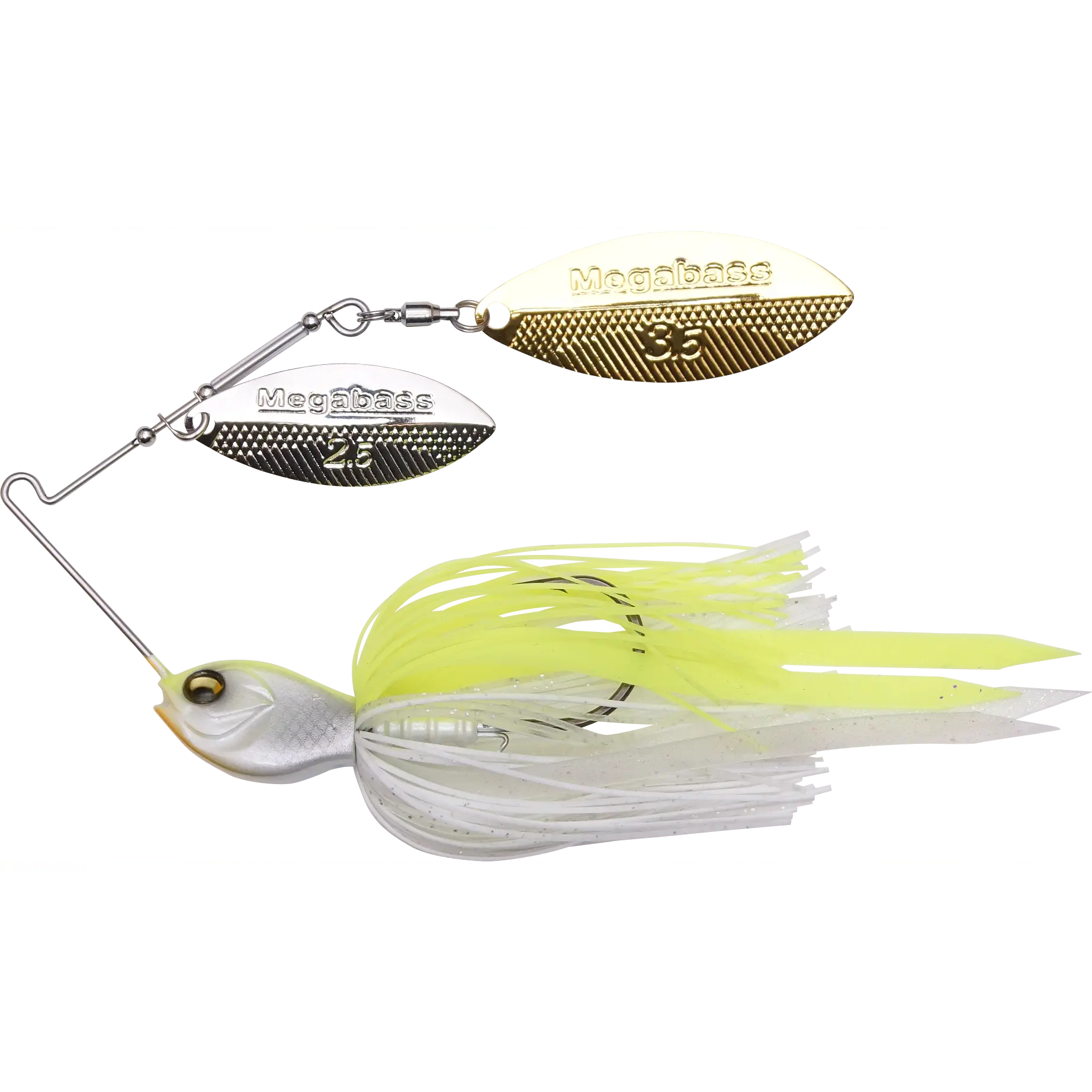 SV-3 Double Willow Spinnerbait, Artificial Fishing Lure with a Stainless Steel Wire, Silicone Skirt, LSAA Tech, and a Stout Hook, Lure Fishing, Artificial Fishing Lures