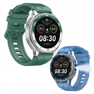 Multifunctional smartwatch, dual-frequency GPS positioning, S99, offline maps, 5 ATM water resistance for swimming, 1.43-inch display, audio/video social entertainment, AI voice recognition, ChatGPT, flashlight watch, compass—top gift choice for men and w